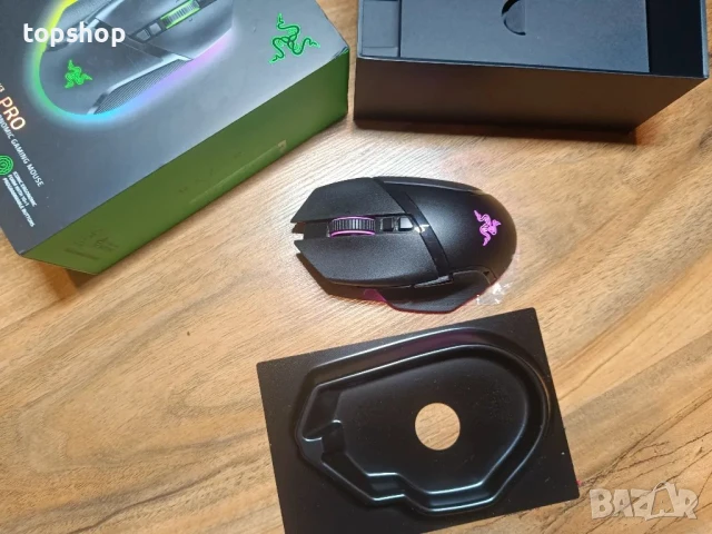 Безжична геймърска мишка Razer Basilisk V3 Pro: HyperScroll Tilt Wheel - 30K DPI оптичен сензор..., снимка 10 - Клавиатури и мишки - 50575446