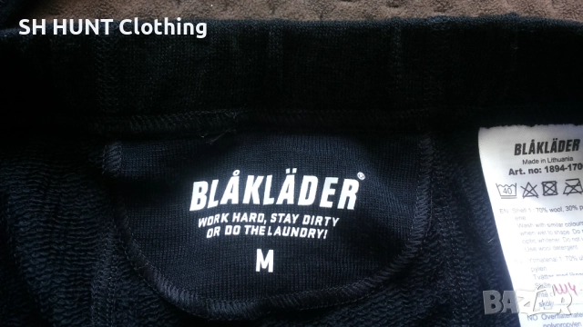 BLAKLADER 1894-1706 Work Thermo 70% Merino Wool размер M работна термо долница W4-493, снимка 9 - Спортни дрехи, екипи - 52037373