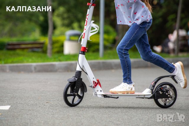 Тротинетка Plexus бял, снимка 9 - Скутери и тротинетки - 40119478