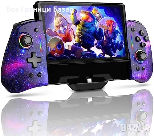 Нов NexiGo Gripcon Gen 2 – Ергономичен контролер за Switch със светлини