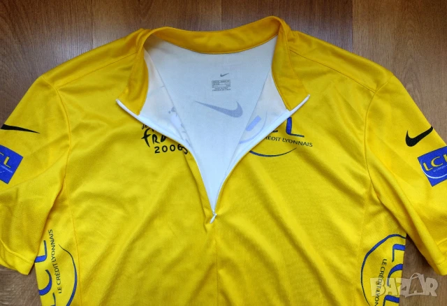 2006 Tour De France LCL Nike Jersey Bike Cycling - вело байк джърси за колоездене, снимка 5 - Спортни дрехи, екипи - 51008682