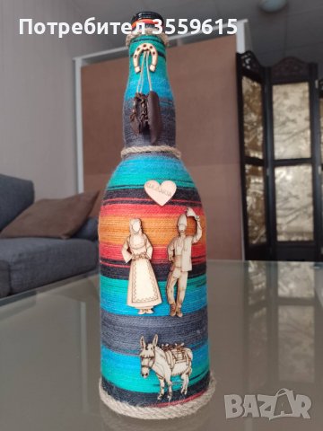 арт бутилка 1,5 литра , снимка 1