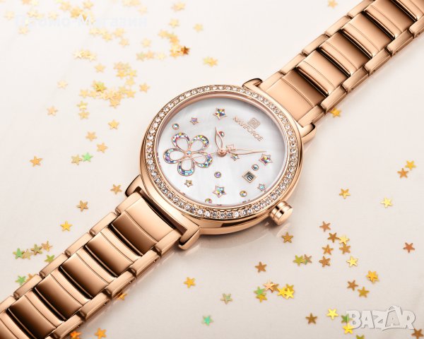 Дамски часовник NAVIFORCE Oculus Rose Gold/White 5016 RGW., снимка 4 - Дамски - 34739861