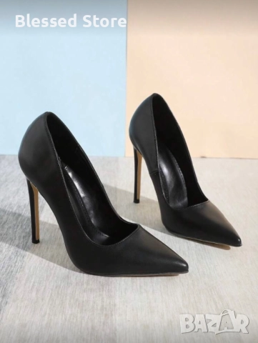 Дамски остри обувки , снимка 4 - Дамски обувки на ток - 52907375