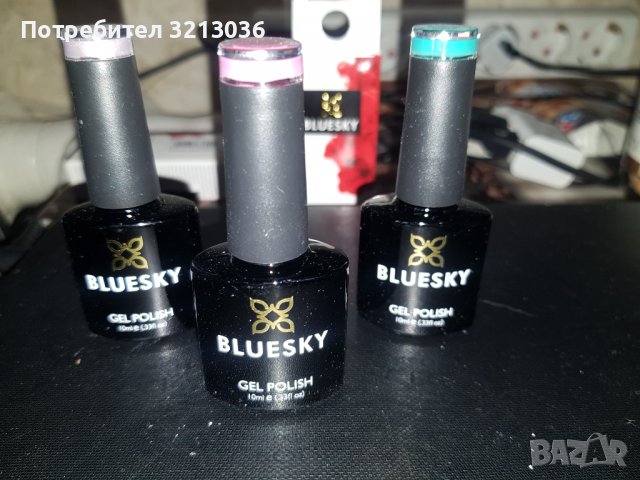 Гел лак за нокти Bluesky, снимка 4 - Продукти за маникюр - 38333537