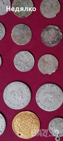 Стари турски монети,30броя,злато,сребро , снимка 14 - Нумизматика и бонистика - 50080798
