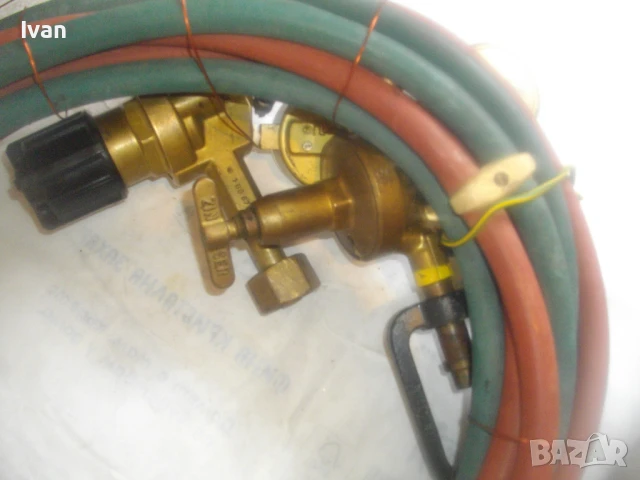 ОКСИЖЕН НЕМСКИ РЕЗАК 50см HORNUNG МАРКУЧИ 2Х5 м РЕДУЦИР ВЕНТИЛИ КИСЛОРОД АЦЕТИЛЕН ОРИГИНАЛНИ МАРКОВИ, снимка 16 - Други инструменти - 51056807