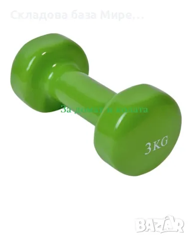 Гира желязо с винилово покритие 3 килограм , снимка 1