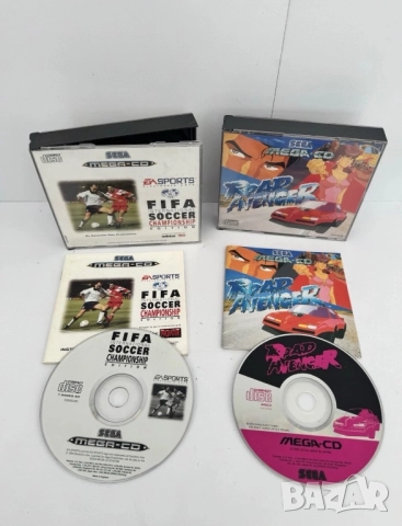  SEGA Mega CD 2 / Mega Drive – Boxed + 2 Games, снимка 18 - Други игри и конзоли - 52813725