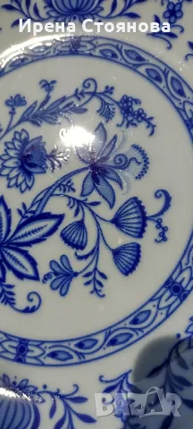 Двойни и тройни сетове, чайник, захарница  Zwiebelmuster, Winterling 1950 г. , снимка 12 - Сервизи - 47320479