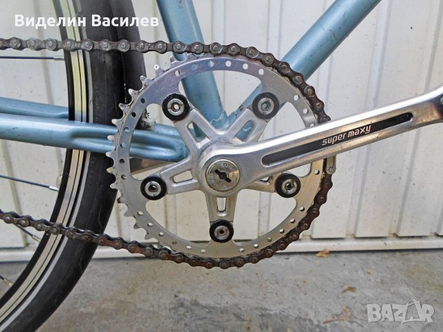 Gitane Cycles 28*/ 54 размер single speed bike,ретро шосеен на части/, снимка 7 - Велосипеди - 33383411