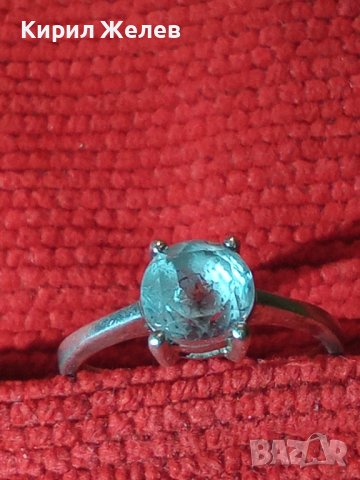 СРЕБЪРЕН НЕЖЕН АРТ ПРЪСТЕН СРЕБРО 925 с ФАСЕТИРАН ЦИРКОН 26218