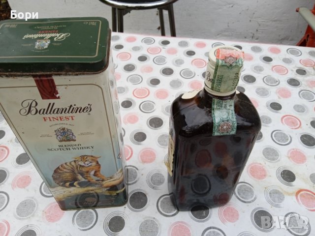 Стара BALLANTINE'S FINES Wild Cat лимитирана серия, снимка 8 - Други ценни предмети - 38811389