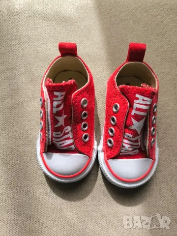Converse оригинални детски кецове 19 номер, снимка 2 - Детски маратонки - 50331429