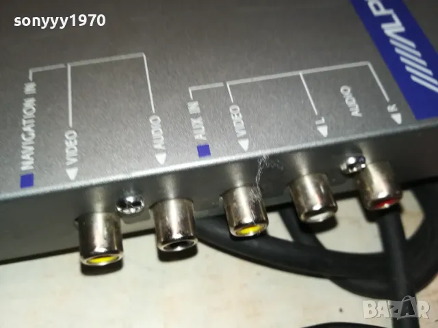ALPINE COLOR MONITOR-MADE IN JAPAN-ВНОС SWISS 1211241151, снимка 4 - Аксесоари и консумативи - 47937964