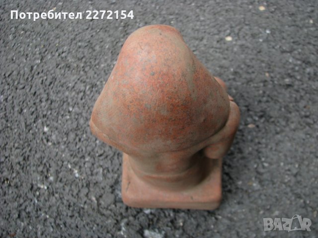 Теракотена статуетка фигурка, снимка 3 - Антикварни и старинни предмети - 32690290