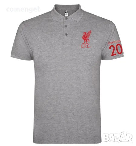 Шампионски поло тениски LIVERPOOL / ЛИВЪРПУЛ 20 TITLES - 4 цвята!, снимка 4 - Тениски - 50149518