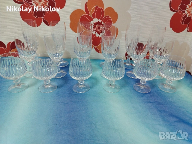 К-т кристални чаши НОВО, снимка 11 - Чаши - 53144669