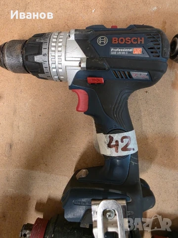 Безчетков винтоверт, импакт, гайковерт Бош Bosch , снимка 13 - Винтоверти - 50478317