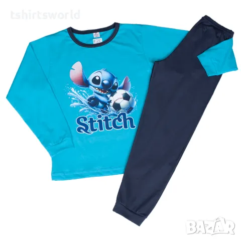 Нова детска пижама за момче със Стич