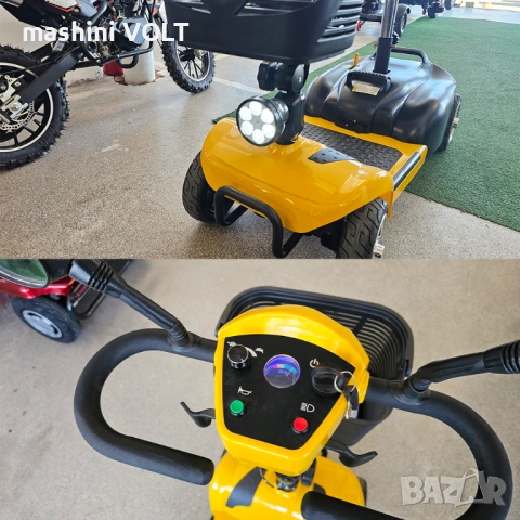 Електрическа четириколка Volt Electric N1, 500W, 24V, с магнитни спирачки , снимка 16 - Инвалидни скутери - 46552332