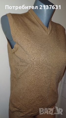 ПУЛОВЕР без ръкави - унисекс ZARA - Размер М / L, снимка 2 - Блузи с дълъг ръкав и пуловери - 43275728