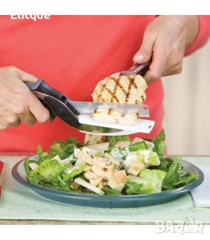 🔪 Ножица 2 в 1 за зеленчуци и месо Clever Cutter 🔪, снимка 15 - Други - 53272248