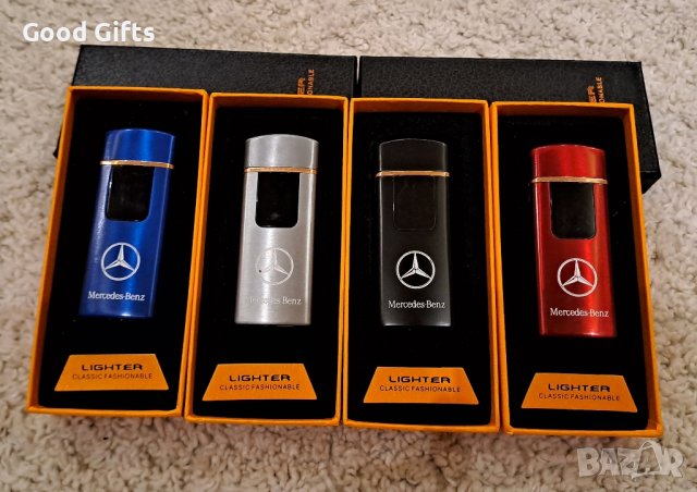 Луксозна Запалка с USB подарък Mercedes BMW VW AUDI, снимка 9 - Подаръци за мъже - 43406623