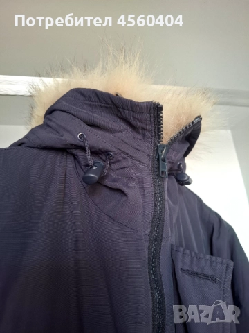 Мъжка парка марка SVEA с гъши пух, снимка 4 - Якета - 51811106