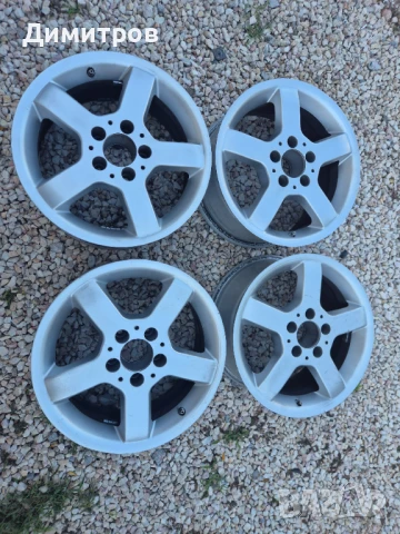 4 алуминиеви джанти 16", 5Х112 за mercedes vw, снимка 1