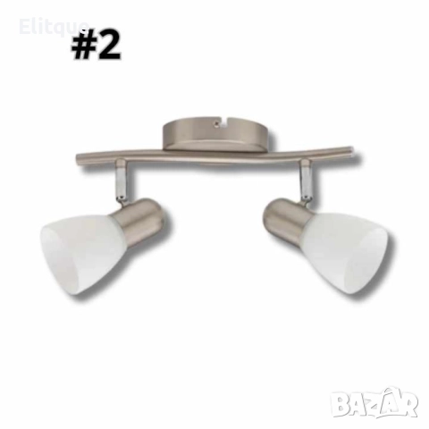 Спот 1-ца Jackie, E 14, 1,2 или 3 лампи x 40 W, IP 20, снимка 6 - Други - 52853770