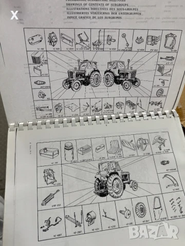 Каталог, книга за ТРАКТОР ЮМЗ БЕЛАРУС, снимка 3 - Части - 51285287
