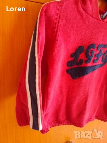 *H@ML.O.G.G.Детска плътна блузка с качулка, снимка 3 - Детски Блузи и туники - 52509891