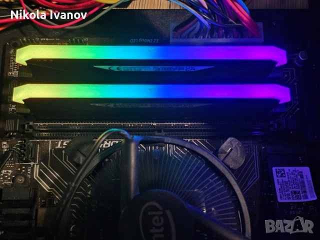 2X8GB 16GB DDR4 3200Mhz Corsair Vengeance RGB Black RAM памет | CL16 | 16-20-20-38 1.35V, снимка 5 - RAM памет - 53482651