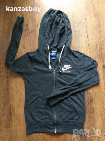 NIKE GYM VNTG HOODIE FZ - страхотно дамско горнище, снимка 6 - Спортни екипи - 34979414