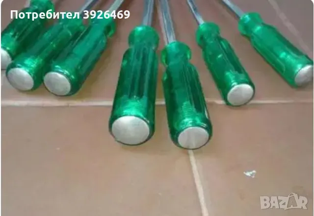 Шлосерски отвертки комплект 7 бр., снимка 5 - Отвертки - 50253116