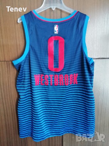 Nike Swingman Russell Westbrook OKC Thunder Jersey NBA потник, снимка 2 - Тениски - 37743611