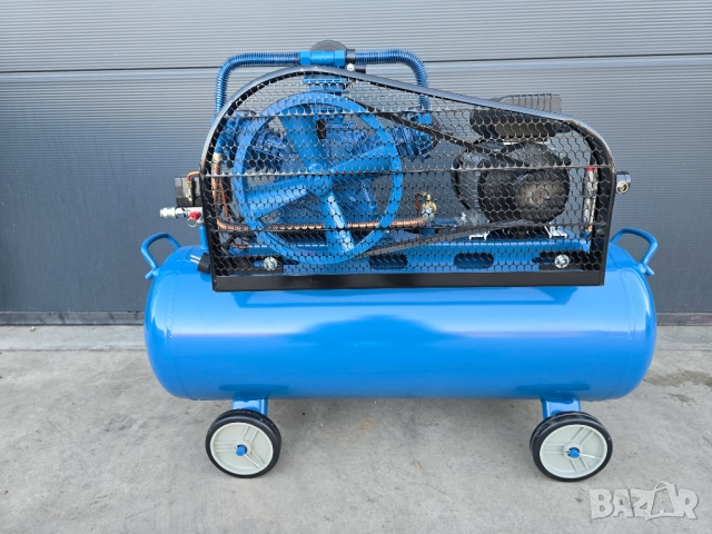 2025 Компресор за въздух - 100 литра 3.0 kW, 4 hp 8 bar.480л/м,, снимка 7 - Компресори - 52415283