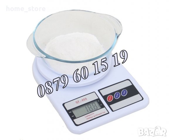 Електронна кухненска везна до 10 кг /кантар до 10 кг, снимка 4 - Електронни везни - 39641176