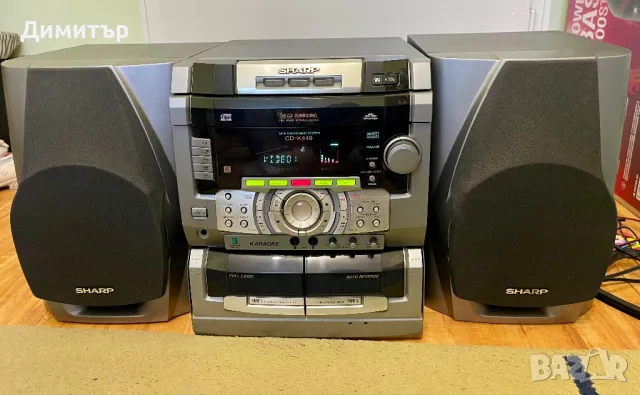 Стерео уредба Sharp CD K-449 2x75W