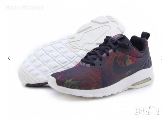 маратонки NIKE AIR MAX MOTION Low Floral PRINT номер 40-40,5, снимка 5 - Маратонки - 37912450