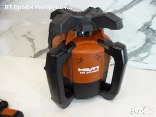 2023 - Hilti PR 30 HVS A12 - Ротационен лазерен нивелир, снимка 5 - Други инструменти - 52960703