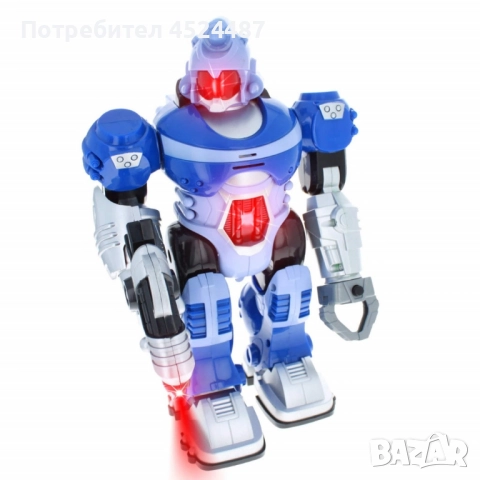 Интерактивна играчка робот Андроид – Светлини, звуци и екшън, снимка 7 - Други - 51662429