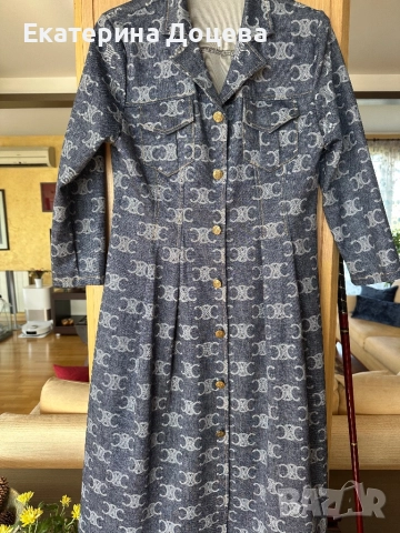 Дънкова рокля памук, снимка 2 - Рокли - 51728128