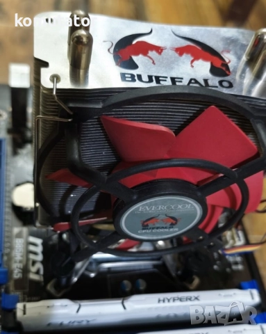 охладител Evercool Buffalo Intel 11xx , снимка 2 - Процесори - 52968214