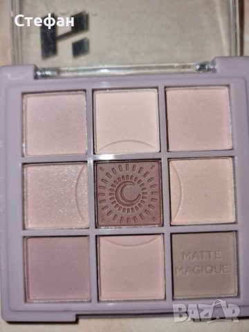 9 цвята сенки палитра