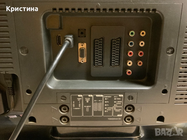 LCD Телевизор 26" SHARP Aquos LC-26DV200E + DVD Много запазен!, снимка 7 - Телевизори - 52350096