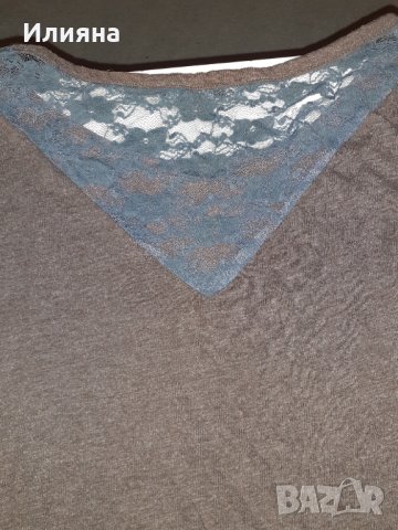 Кафява блуза, снимка 3 - Блузи с дълъг ръкав и пуловери - 39944820