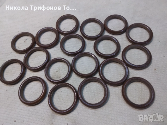 Продавам на символични цени  халки дървени за корнизи , снимка 4 - Декорация за дома - 52588377