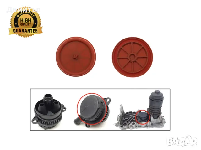 Мембрана картерни газове Land Rover 3.6 TDI LR002343  